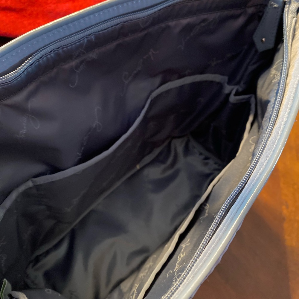 Vera Bradley Quilted Gray Tote - Picture 4 of 4